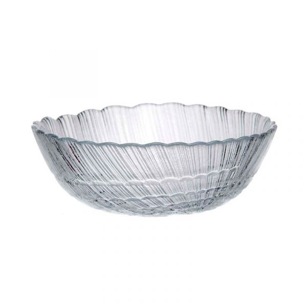 Tempered glass salad bowl set ATLANTIS-F&D 6pcs 120mm 10248VFD